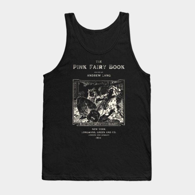 The Pink Fairy Book Cover by Andrew Lang Tank Top by TuncGK