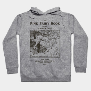 The Pink Fairy Book Vintage Illustration Hoodie