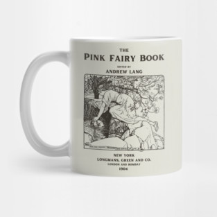 The Pink Fairy Book Vintage Illustration Mug