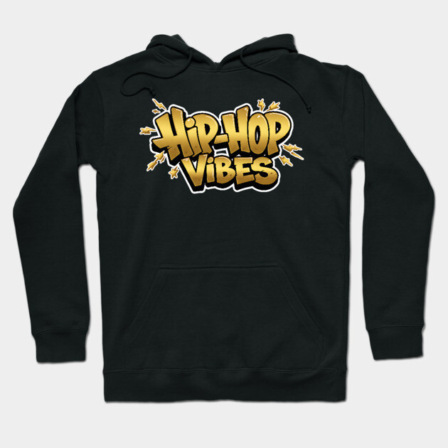 Hip-Hop Vibes Hoodie by UrbanLifeApparel