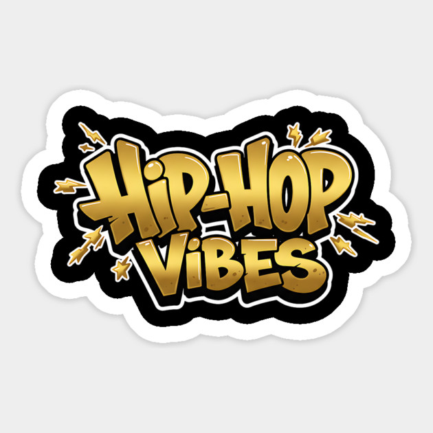 Hip-Hop Vibes Magnet by UrbanLifeApparel