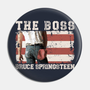 THE BOSS BRUCE SPRINGSTEEN Pin