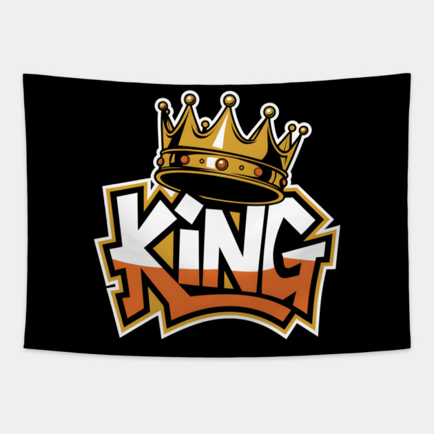 Graffiti Style King Tapestry by UrbanLifeApparel