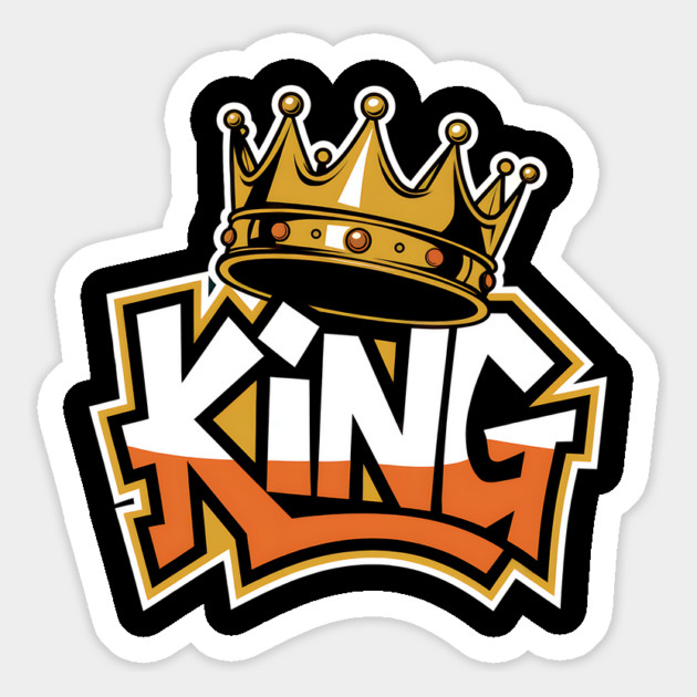 Graffiti Style King Magnet by UrbanLifeApparel