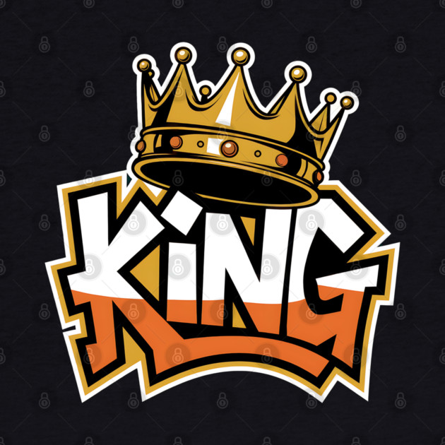 Graffiti Style King by UrbanLifeApparel