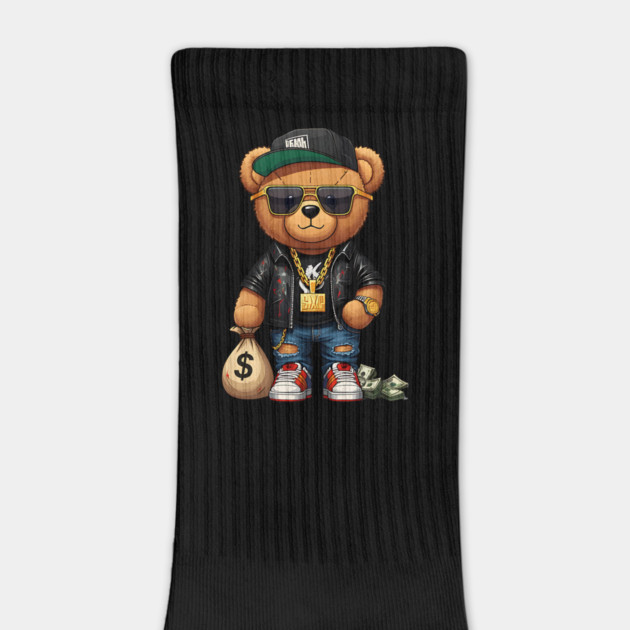 Hip-Hop Teddy Bear - Get Money by UrbanLifeApparel