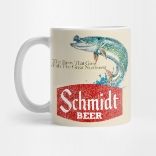 Schmidt Beer Retro Defunct Nature Mug