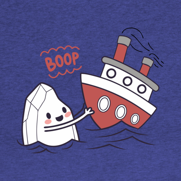 Funny Iceberg Ship Boop by The WYLD Tribe