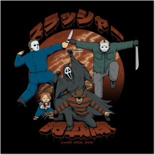 Slasher Force Posters and Art