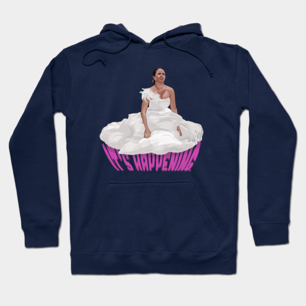 Bridesmaids: It's Happening Hoodie by 51Deesigns