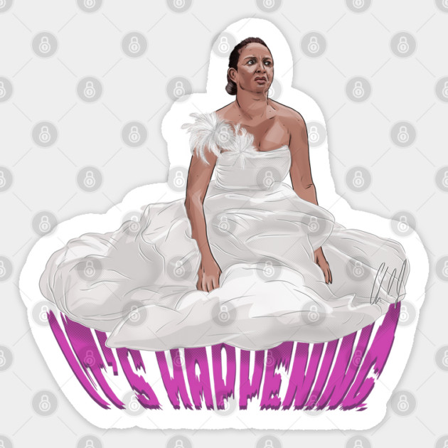 Bridesmaids: It's Happening Sticker by 51Deesigns