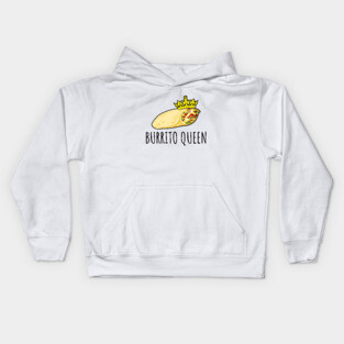 Burrito Queen Kids Hoodie