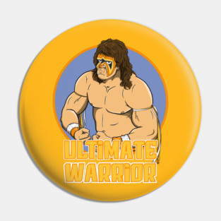 Ultimate Warrior Pin