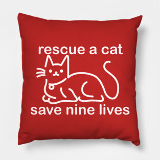 Rescue a cat... Pillow