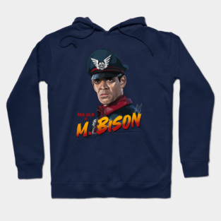 Street Fighter: Raul Julia is M Bison Hoodie