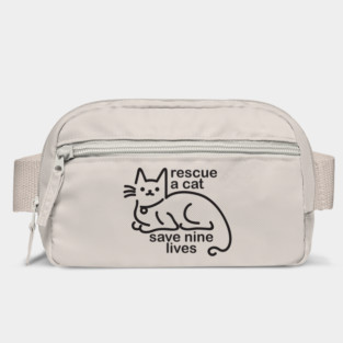 Rescue a Cat, Save Nine Lives Bag