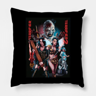 Terrifier Horror Movie Pillow