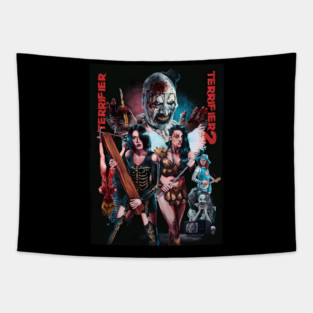 Terrifier Horror Movie Tapestry