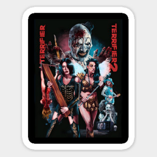Terrifier Horror Movie Sticker