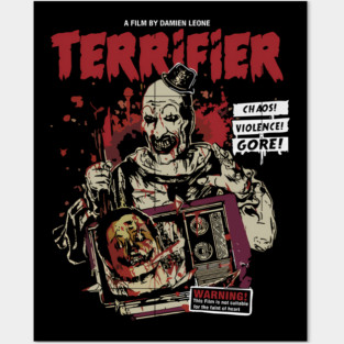 Terrifier Horror Movie Posters and Art