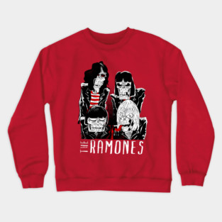 Skull Ramones Crewneck Sweatshirt