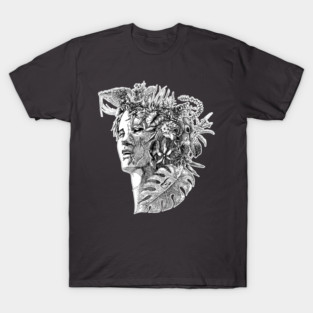 Plant Monster Girl - Dryad Close Up T-Shirt