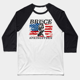 Bruce-Springsteen Baseball T-Shirt