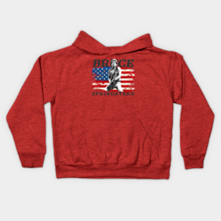 Bruce-Springsteen Kids Hoodie