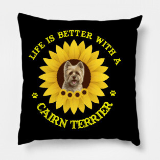 Cairn Terrier Lovers Pillow