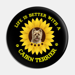Cairn Terrier Lovers Pin