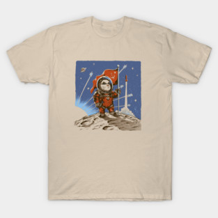 Cosmonaut Space Hamster T-Shirt