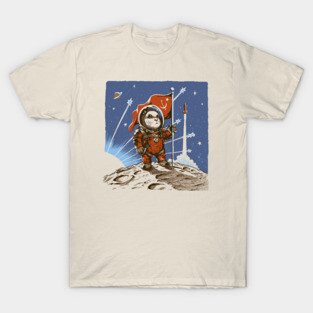 Cosmonaut Space Hamster T-Shirt