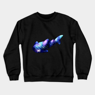 Galaxy Whale Shark Crewneck Sweatshirt
