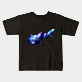 Galaxy Whale Shark Kids T-Shirt