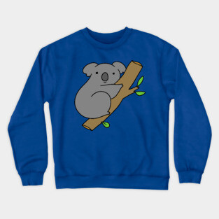 Climbing Koala Crewneck Sweatshirt