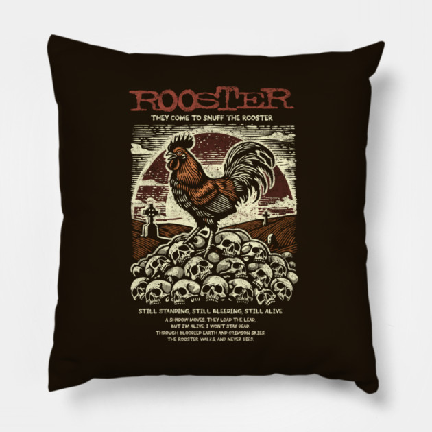 ROOSTER Pillow by artslaves