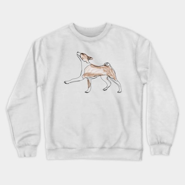 Dog 1 Crewneck Sweatshirt by Laura Contarino