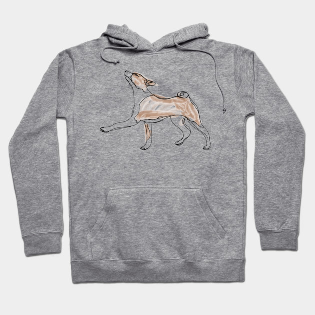 Dog 1 Hoodie by Laura Contarino