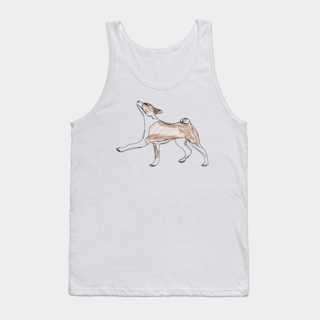 Dog 1 Tank Top by Laura Contarino