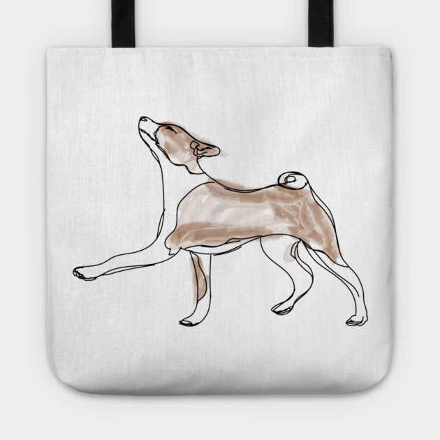 Dog 1 Tote by Laura Contarino