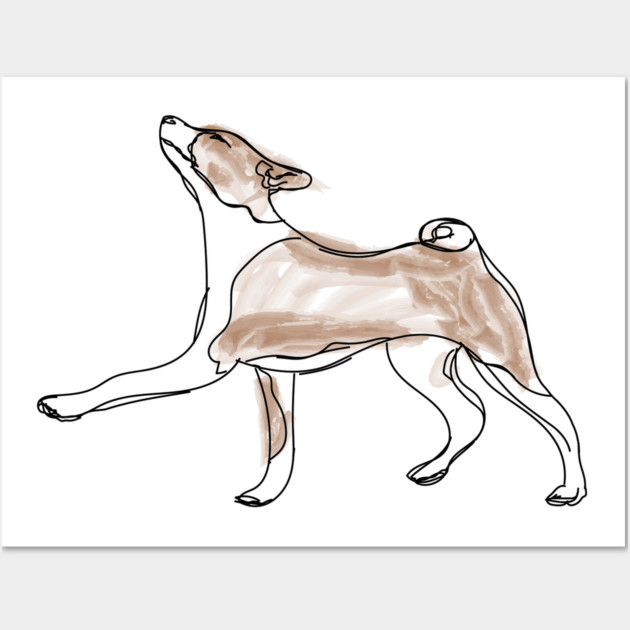 Dog 1 Wall Art by Laura Contarino