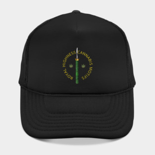 Royal Highness Cannabis Motifs Hat