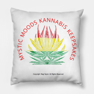 Mystic Moods Kannabis Keepstakes Pillow