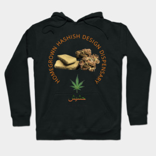 Homegrown Hashish Design Dispensary Hoodie