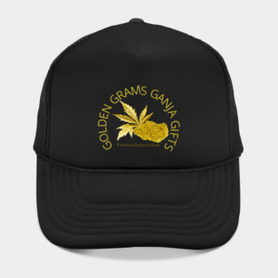 Golden Grams Ganja Gifts Premium Collectibles Hat