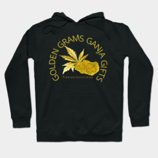 Golden Grams Ganja Gifts Premium Collectibles Hoodie
