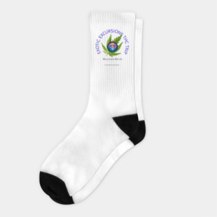 Exotic Excursions THC Trip - Mary Jane Merch Socks