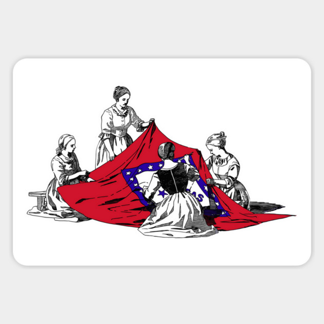Arkansas Flag Makers Magnet by rt-shirts
