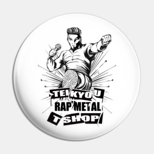 RAP METAL Pin