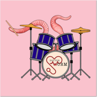 Doctor Worm Posters and Art